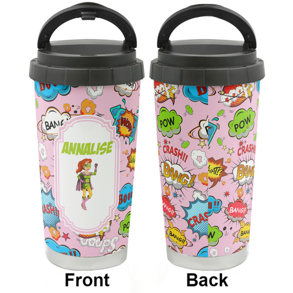 Woman Superhero Stainless Steel Travel Cup - Apvl