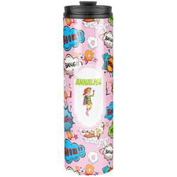 Woman Superhero Stainless Steel Skinny Tumbler - 20 oz (Personalized)