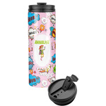 Woman Superhero Stainless Steel Skinny Tumbler (Personalized)