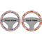Woman Superhero Steering Wheel Cover- Front and Back
