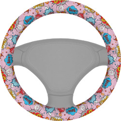 Woman Superhero Steering Wheel Cover