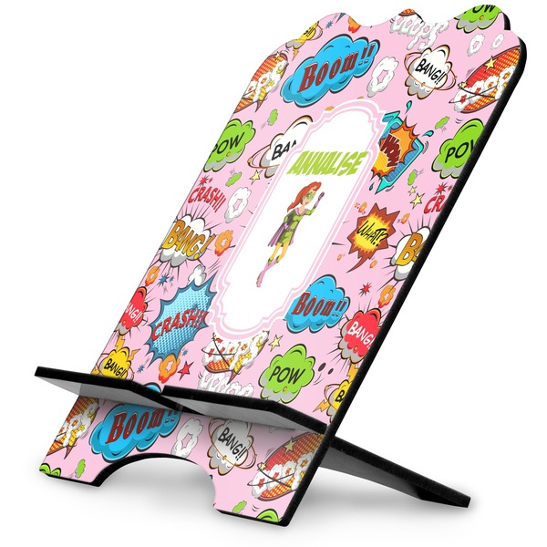 Custom Woman Superhero Stylized Tablet Stand (Personalized)