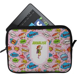 Woman Superhero Tablet Case / Sleeve - Small (Personalized)