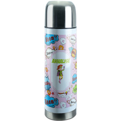 Woman Superhero Stainless Steel Thermos (Personalized)
