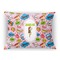 Woman Superhero Rectangular Throw Pillow Case - 12"x18" (Personalized)