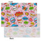 Woman Superhero Tissue Paper - Heavyweight - Small - Front & Back