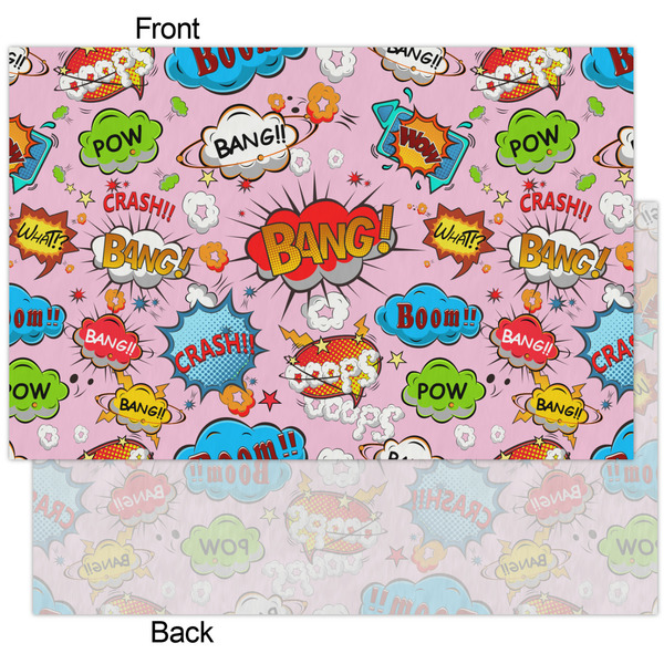Woman Superhero Tissue Paper - Heavyweight - XL - Front & Back