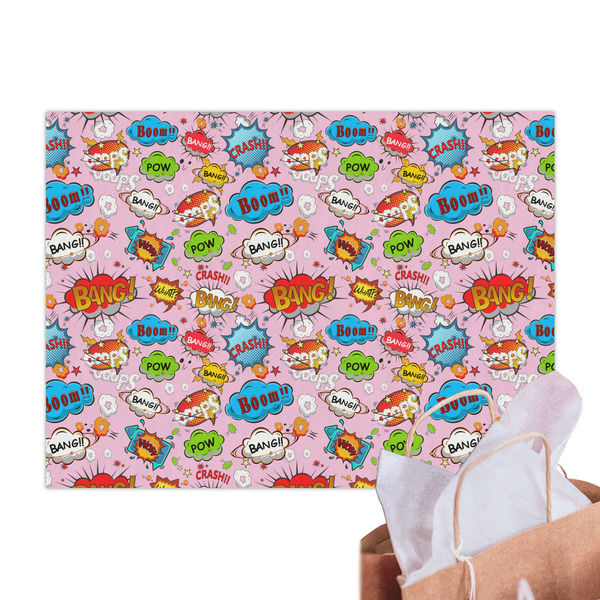 Woman Superhero Tissue Paper Sheets - Main