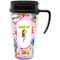 Woman Superhero Acrylic Travel Mug with Handle (Personalized)