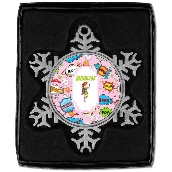 Woman Superhero Vintage Snowflake - In box