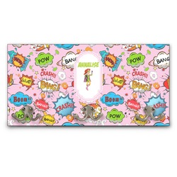 Woman Superhero Wall Mounted Coat Rack (Personalized)