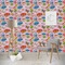 Woman Superhero Wallpaper & Surface Covering (Water Activated - Removable)