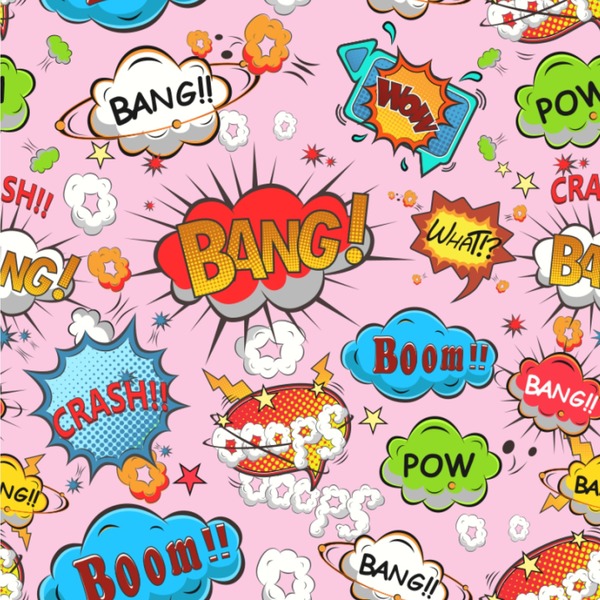 Custom Woman Superhero Wallpaper & Surface Covering (Water Activated 24"x 24" Sample)