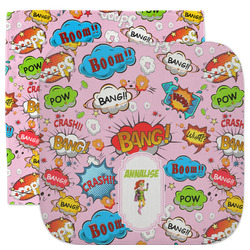 Woman Superhero Facecloth / Wash Cloth (Personalized)