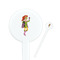 Woman Superhero Round Plastic Stir Sticks