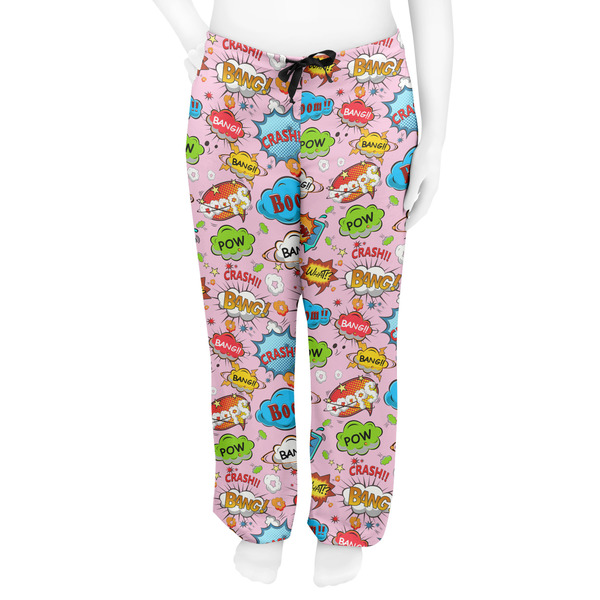 Woman Superhero Women's Pj on model - Front