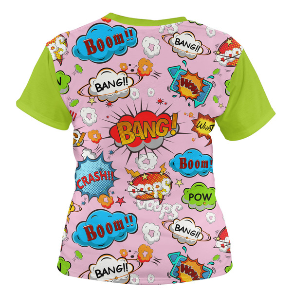 Woman Superhero Women's T-shirt Back