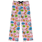Woman Superhero Womens Pajama Pants - S