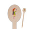 Woman Superhero Oval Wooden Food Picks