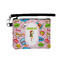 Woman Superhero Wristlet ID Case w/ Name or Text