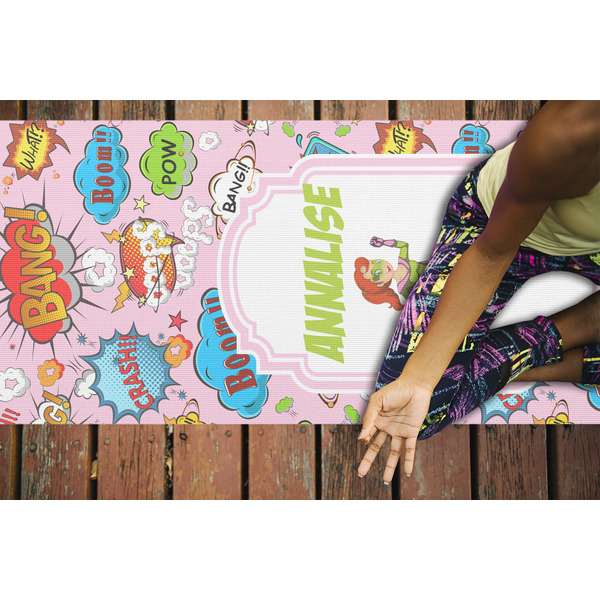 Woman Superhero Yoga Mats - LIFESTYLE