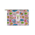 Woman Superhero Zipper Pouch - Small - 8.5"x6" (Personalized)