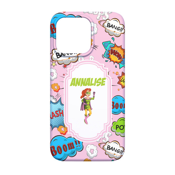 Woman Superhero iPhone 13 Case - Back