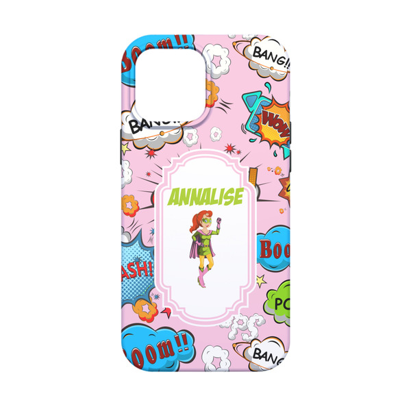 Woman Superhero iPhone 13 Mini Tough Case - Back
