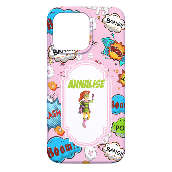 Woman Superhero iPhone 13 Pro Max Case - Back