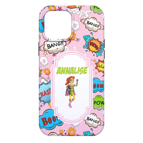 Woman Superhero iPhone 13 Pro Max Tough Case - Back