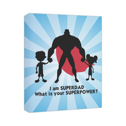 Super Dad Canvas Print - 11x14
