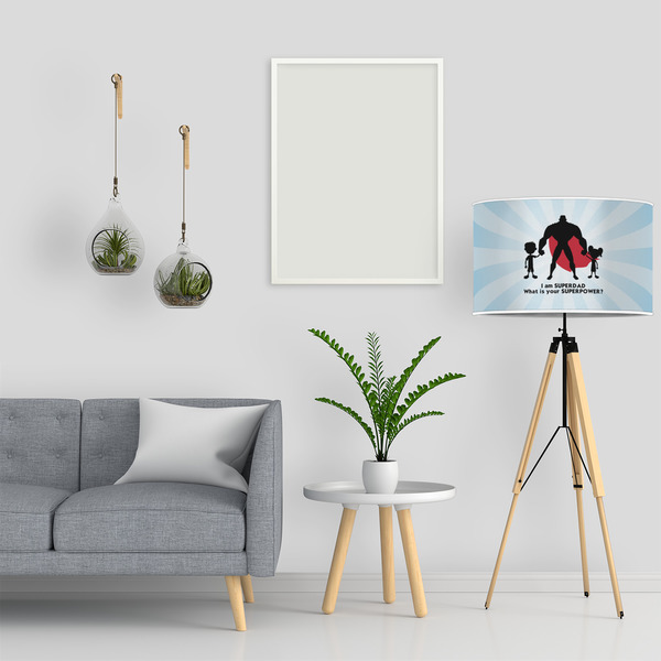 Super Dad 12" Drum Lampshade - LIFESTYLE