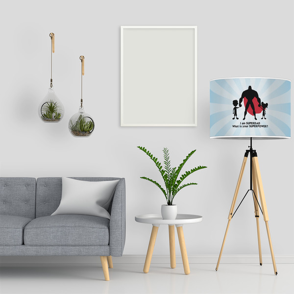 Super Dad 16" Drum Lampshade - LIFESTYLE