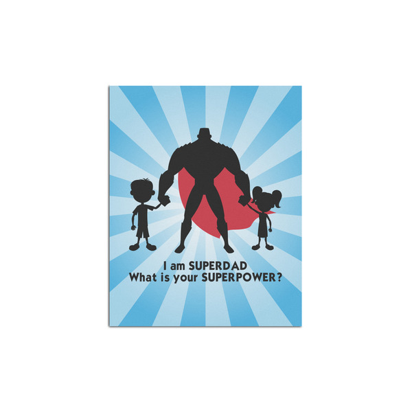Custom Super Dad Poster - Multiple Sizes