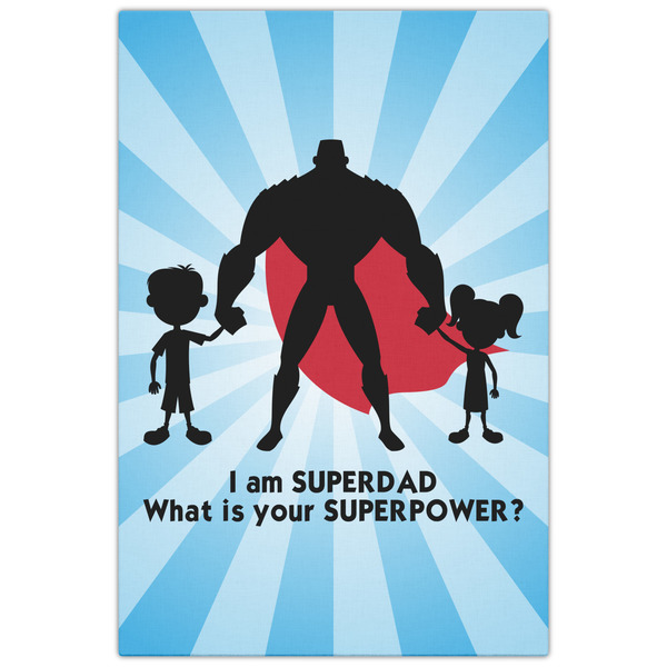 Super Dad 20x30 - Canvas Print - Front View