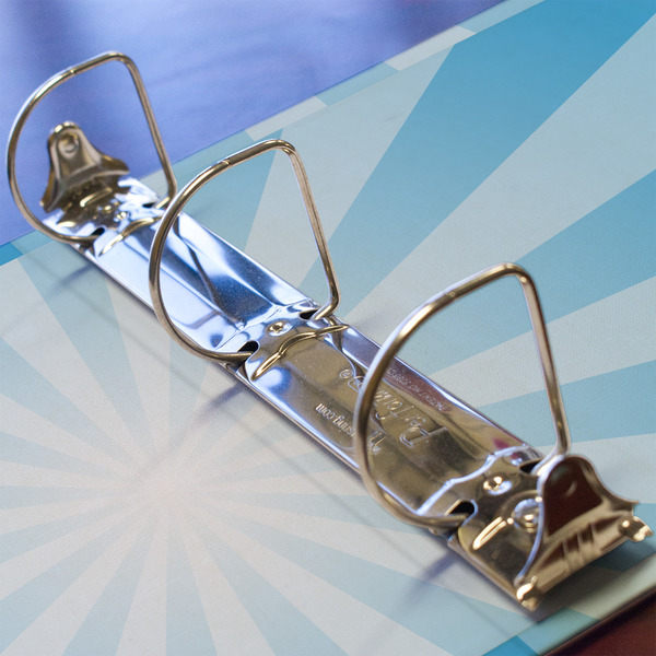 Super Dad 3 Ring Binders - Full Wrap - 2" - DETAIL