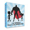 Super Dad 3 Ring Binders - Full Wrap - 2" - FRONT