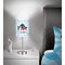 Super Dad 7 inch drum lamp shade - in room