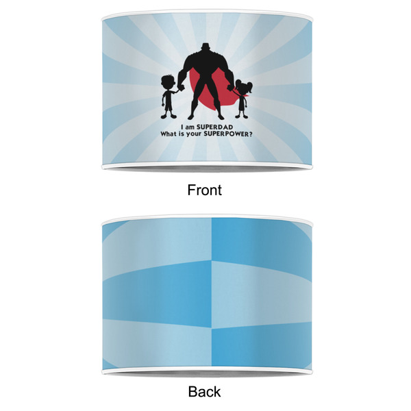 Super Dad 8" Drum Lampshade - APPROVAL (Poly Film)