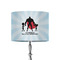 Super Dad 8" Drum Lampshade - ON STAND (Fabric)
