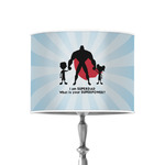 Super Dad 8" Drum Lamp Shade - Poly-film