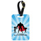 Super Dad Metal Luggage Tag