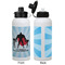 Super Dad Aluminum Water Bottle - White APPROVAL