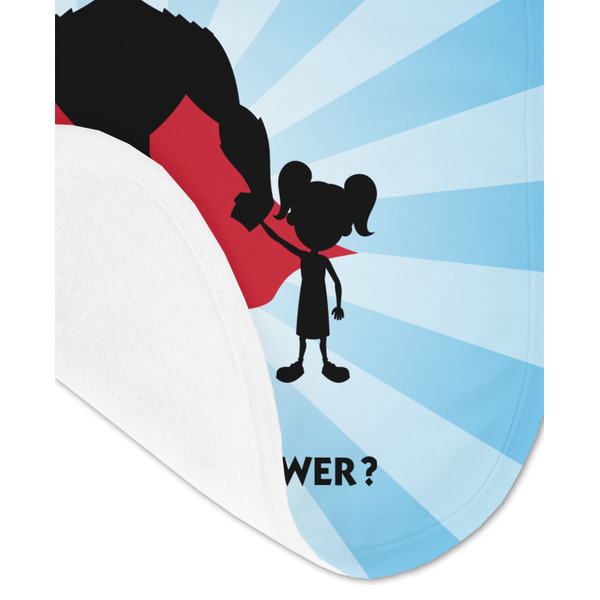 Super Dad Baby Bib - AFT detail