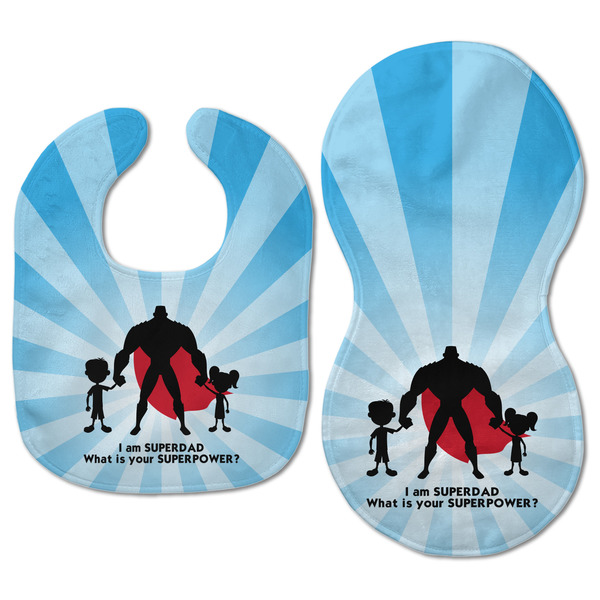 Super Dad Baby Bib & Burp Set - Approval (new bib & burp)