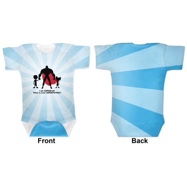 Super Dad Baby Bodysuit Approval