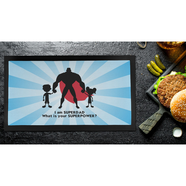 Super Dad Bar Mat - Small - LIFESTYLE