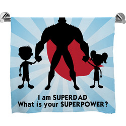 Super Dad Bath Towel