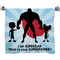 Super Dad Bath Towel