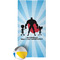 Super Dad Beach Towel